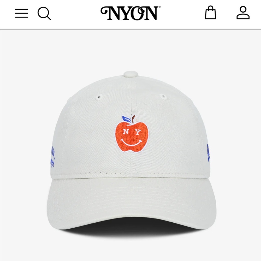 Mets x New York or Nowhere Monogram New Era Baseball Cap Apple NYON